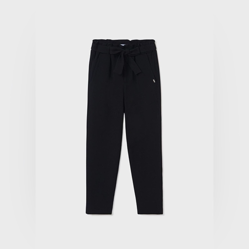 Size 10 Girls Mayoral Elegant Black Kids Formal Pants